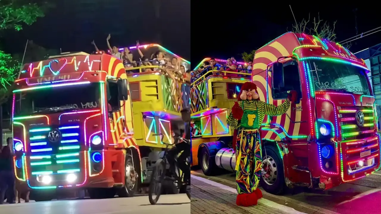 Carreta da Alegria itinerante realiza passeios em Manaus pela