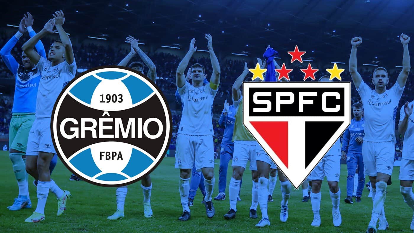 Grêmio x São Paulo ao vivo e online, onde assistir, que horas é