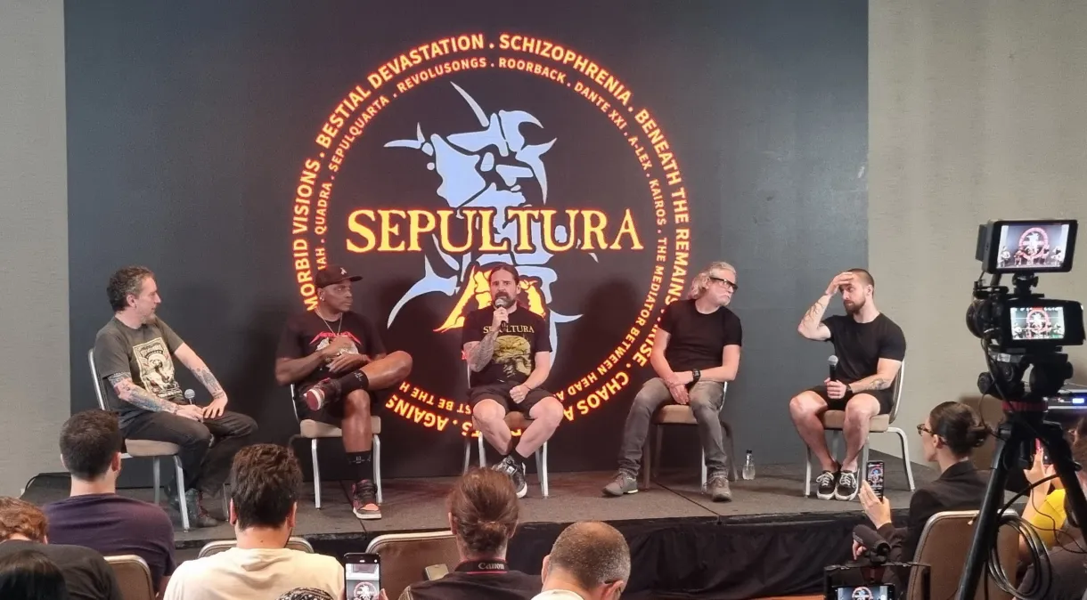 SEPULTURA - 40th anniversary press conference LIVESTREAM _ Sem Tradução 