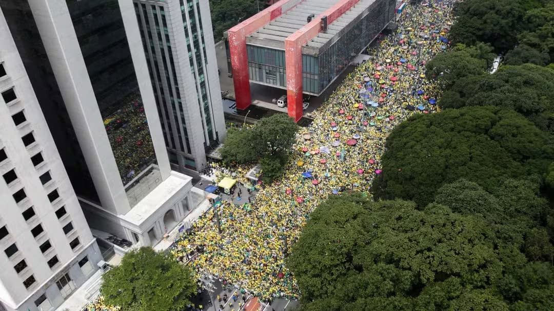 Apoiadores De Bolsonaro Fazem Ato Na Avenida Paulista Ecos Da Noticia