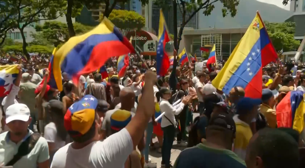 protesto venezuela