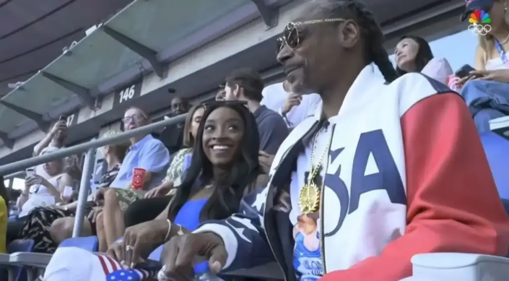 snoop dogg e simone biles