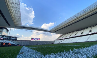 neo quimica arena antes do jogo contra o wi5f